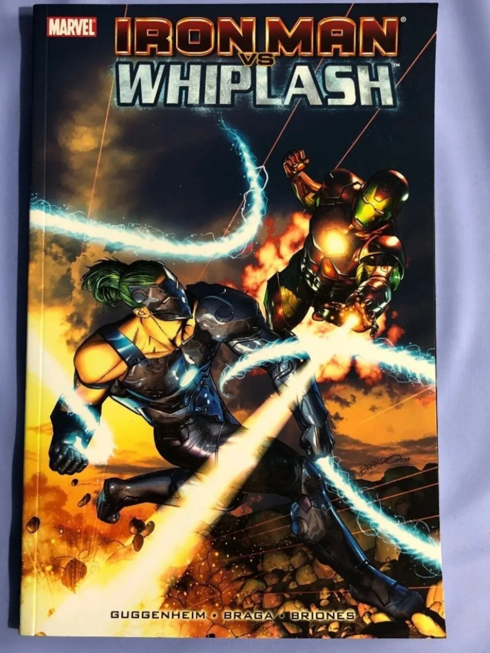 New Marvel Iron Man VS Whiplash #1-4